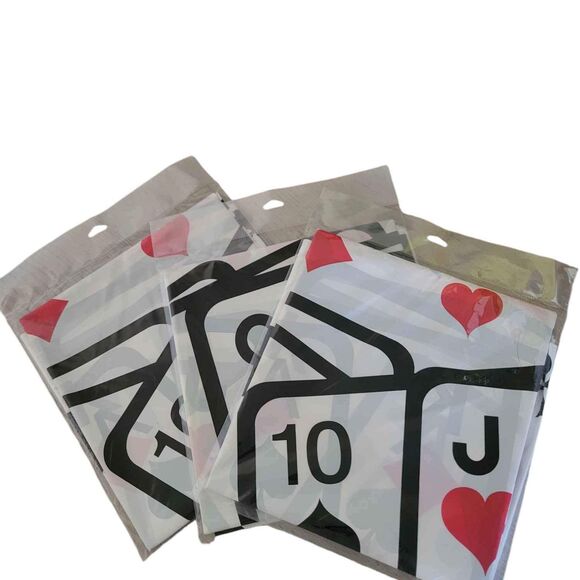 3 NIP Hallmark Casino Card Table Covers - Picture 1 of 3